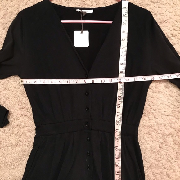 NWT Beaumont Organic Ruth Dress in Black - Picture 9 of 11